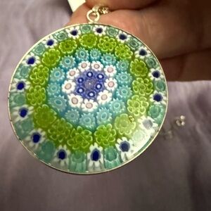 Stunning Le Murrine Venexiane Murano glass Pendant RARE!!